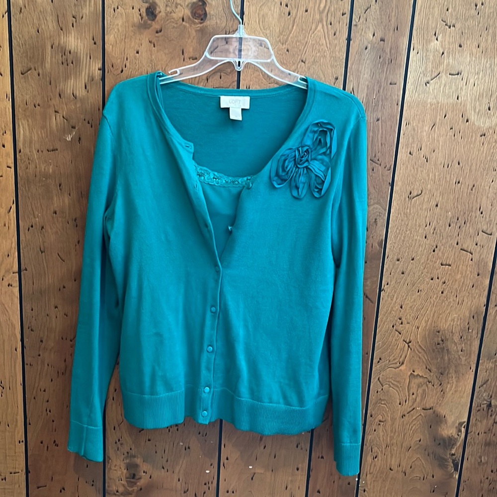 Womens sweater w/tank top